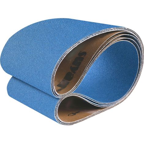 Bande Abrasive 150 x 1220 mm, 4 Pièces Grain 40/60/80/120 (1/5)