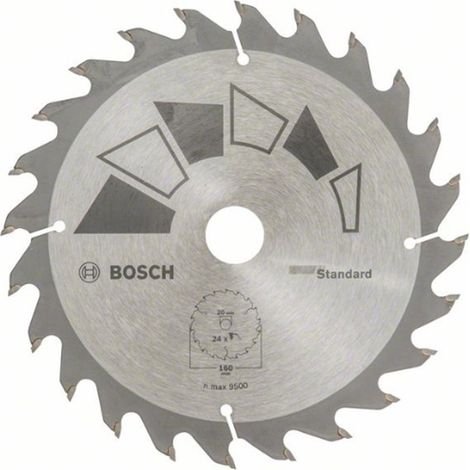 Hoja de sierra circular STANDARD Ø 160 mm  BOSCH 2609256810