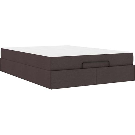 Struttura letto con materasso 2 pz Tanno Tessuto vidaXL (1/5)