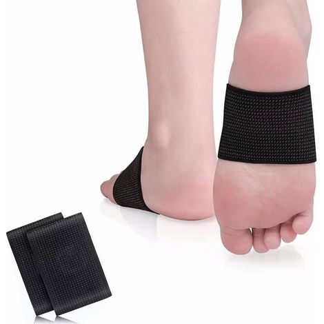 Chevillères de compression - Lot de 2 - Soulagement de la fasciite plantaire - Double compression (1/5)
