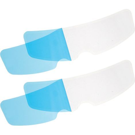6Pièces Film Protection Casque Anti-Pluie Anti-Buée (1/2)