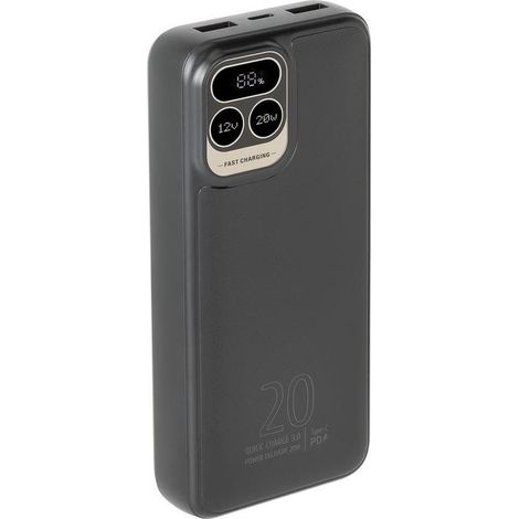 Rivacase VA2521 batteria portatile Polimeri di litio (LiPo) 20000 mAh Grigio (1/5)