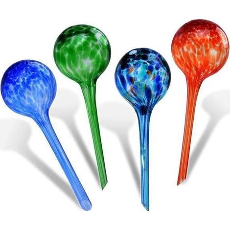 Globes d'arrosage - MARSEE - 4pcs - Automatique - Verre - Décoratif (1/4)