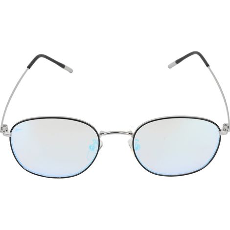 Lunettes pour daltoniens à double revêtement rouge-vert, pour traverser la route, argent-noir (1/5)