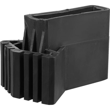 Set mit 4 faltbaren Leiterfüßen (schwarz) – 9,00 x 6,50 x 5,80 cm – Schwarz (1/4)