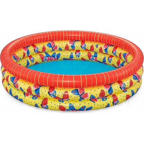 Bestway Aufblasbares Schwimmbecken Schmetterlinge Mehrfarbig 168x38 cm