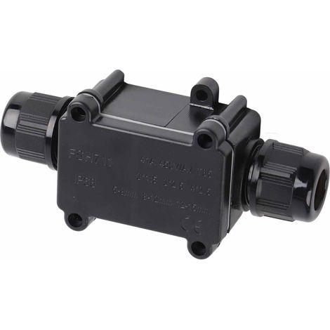 Boîtier de jonction IP68, connecteur de protection de ligne de câble souterrain bidirectionnel étanche pour extérieur (1/5)