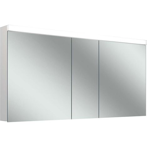 LOW plus 15 LED armoire de toilette, 3 portes 60/30/60cm,