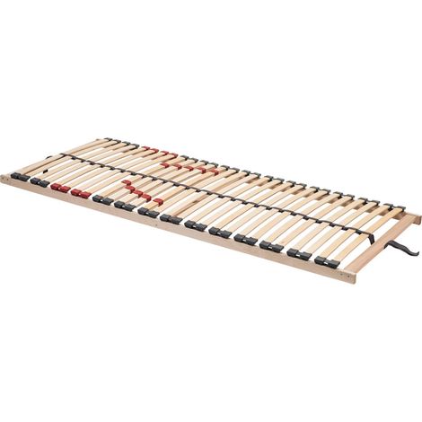 Sommier à lattes - Flex Super Comfort - 90 x 200 cm - bois d'hêtre (1/4)
