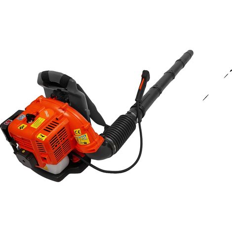 Soffiatore per foglie, potenza 1,25 kW, cilindrata 42,7 cc, flusso d'aria 720 m³/h, design a zaino, serbatoio carburante da 1,2 L (1/5)