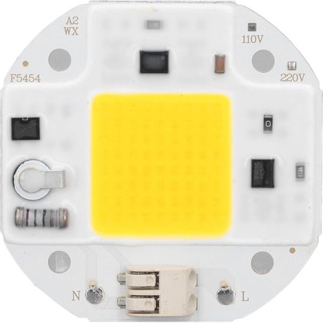 COB lamp bead, high-power LED chip, driverless brightness, for DIY spotlights, 220V indoor lighting (1/5)