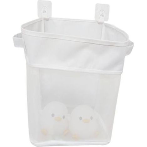 Rangement pour jouets de baignoire, filet de jouets de bain, rangement pour jouets de bain, organiseur de lit de bébé, étagère de baignoire, sac en maille pour jouets de baignoire,252348cm (1/5)