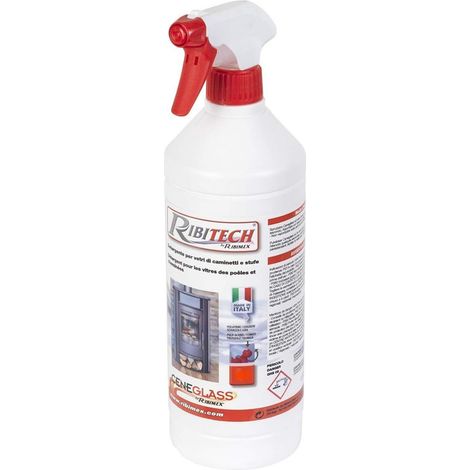 Limpiacristales Ribimex Ceneglass 0,50 l para estufas y chimeneas