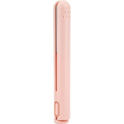 Lisseur portable, mini lisseur 2 en 1 avec fonction de chauffage et de bouclage sans fil USB (1/2)