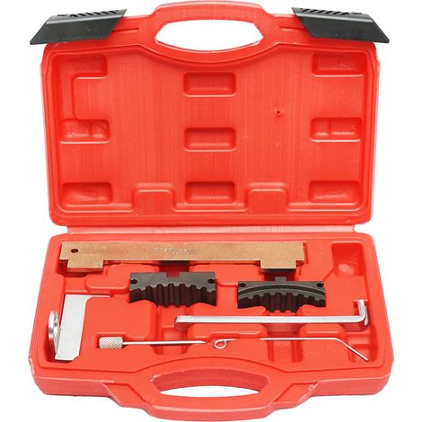 Set per il blocco e il fissaggio della distribuzione per motori OPEL 1.4, 1.6, 1.8 benzina, Breckner Germany (1/5)