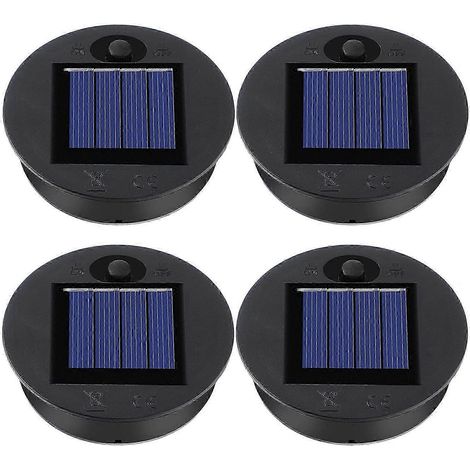 Lanternes suspendues d'extérieur avec 4 embouts solaires et pièces de rechange (1/4)