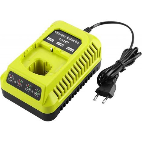 3A 12V-18V Chargeur de Batterie de Rechange pour Ryobi ONE + 12V-18V BCL1418 260051002 P113 P117 P118 Batterie Rechargeable (1/4)