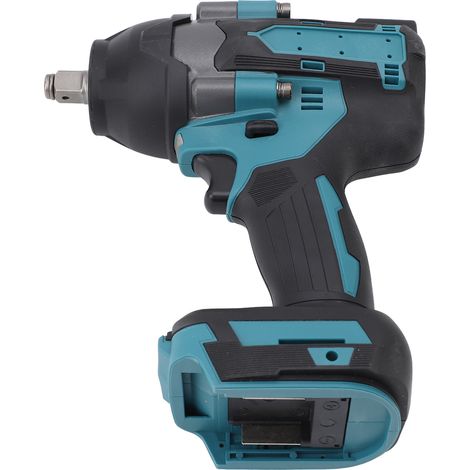 Pistolet à chocs électrique sans fil 21V lithium-ion moteur sans balais avec gâchette vitesse variable et éclairage LED (1/5)