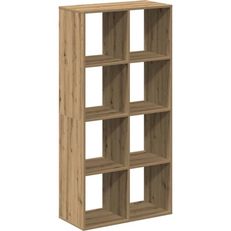 Maison Exclusive - Raumteiler-Bücherregal Artisan-Eiche 69,5x29x1
