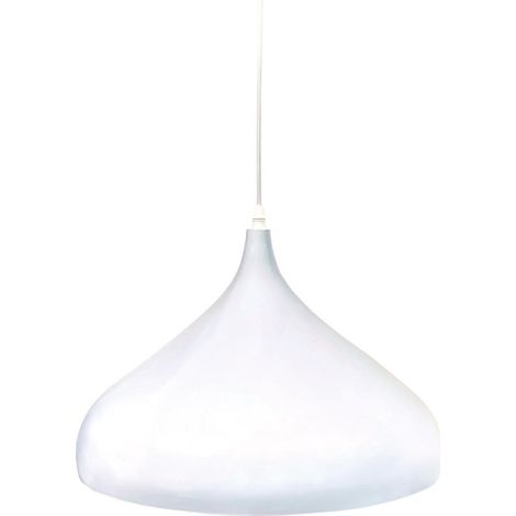 Plafoniera a sospensione serie "Nola" E27 (40W massimo 230V) IP20 Ø32cm colore bianco