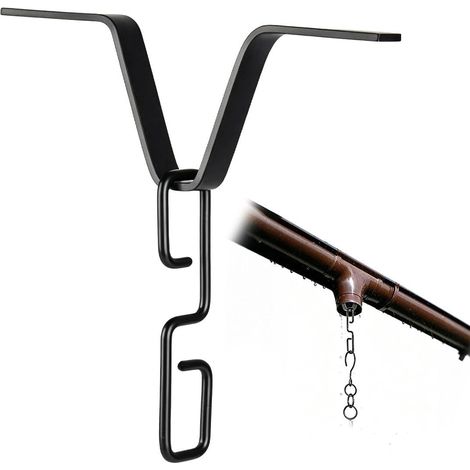 Adaptateur de gouttière pour chaîne de pluie - Convient pour toutes les (1/5)