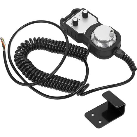 Volant CNC 100PPR 6 Axes 3 vitesses, boîtier ABS, pendentif MPG résistant à l'usure pour système
