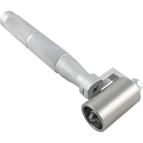 Rouleau de pression manuel, rouleau de couture plat en acier inoxydable pour le jointage des bords du papier peint (1/5)