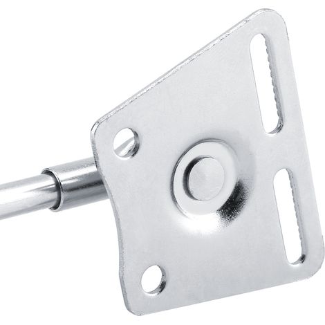 Support pneumatique de levage de porte, vérin à gaz hydraulique pour charnière souple de placard de cuisine, couleur argent (1/5)