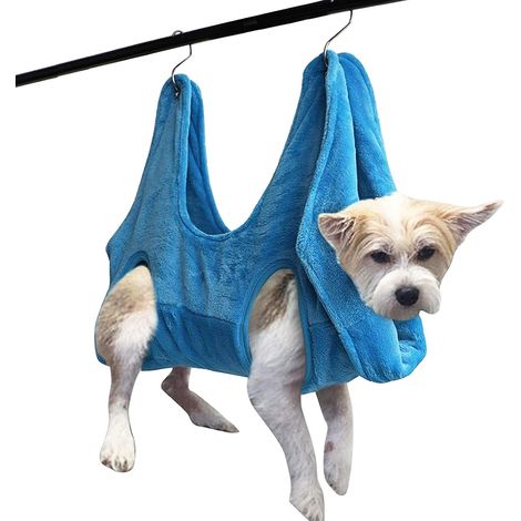 Chat Chien Hamac Helper (S, Bleu)-Fei Yu