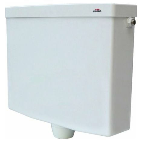 KARIBA - SLIM 116 CASSETTA DI RISCIAQUO ESTERNA PER WC 6/9 LT.B.CA 332001 (1/3)