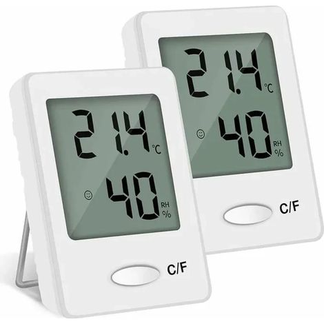 Hygromètre numérique portable - Haute précision - Thermomètre - Mesure de l'humidité (1/5)