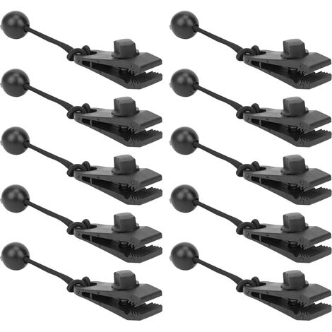 Attaches anti-vent élastiques pour tente, auvent et caravane de camping