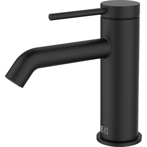 Essebagno Lollipop Waschtischarmatur niedrigein Schwarz