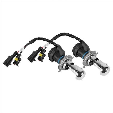 2x H4-Bi-Xenon-Bi-Xenon-Lampe (55 W, 6000 K) – Fern- und Abblendlicht