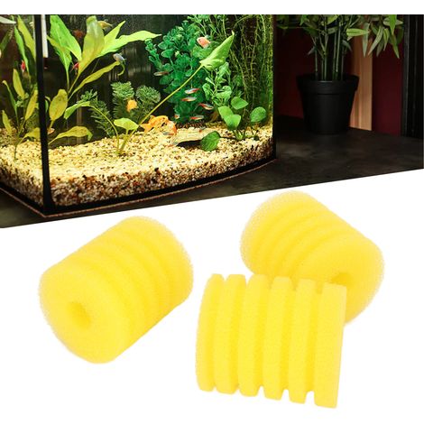 Accessoires Filtre Éponge Ronde Coton de Filtration pour Aquarium - Lot de 3-AUTRES (1/5)