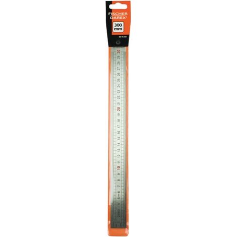 FISCHER DAREX - Réglet inox 300mm (1/2)