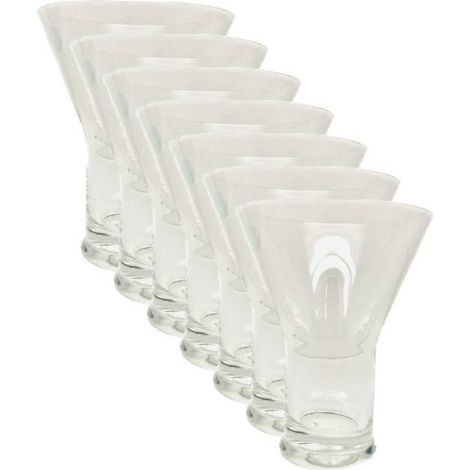 Luigi Bormioli Conica set 6 bicchieri bibita vetro cristallino 27 cl