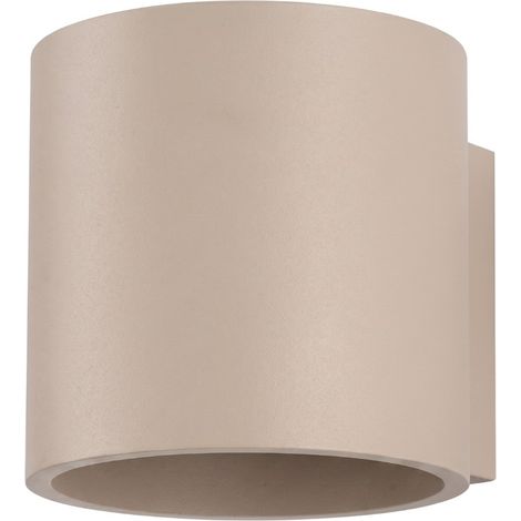Appliques Orbis aluminium taupe 1xG9 10cm Sollux (1/5)