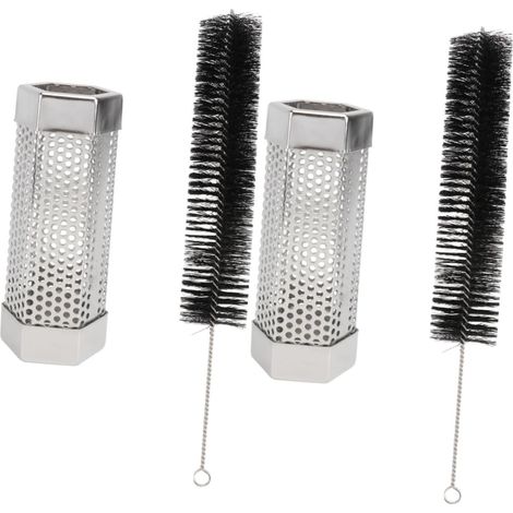 Tuyau à fumée en acier inoxydable pour barbecue - générateur de fumée pour barbecues et fumoirs, accessoires de cuisine (1/5)