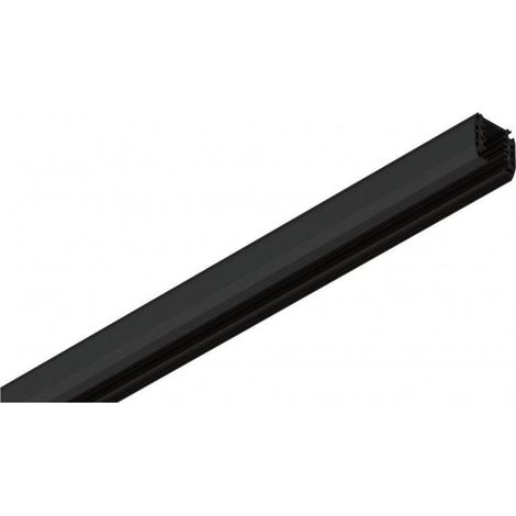 Paulmann Carril de iluminación en riel trifásico negro 100 cm