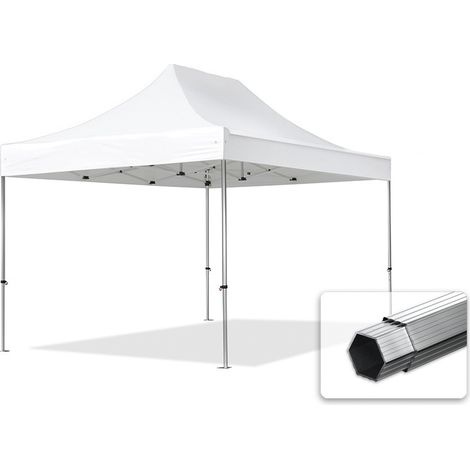 3x4,5 Faltpavillon, PROFESSIONAL Alu 40mm, weiß