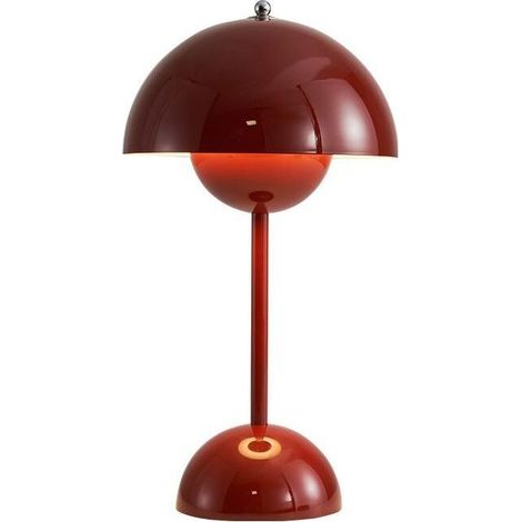 Lampe de bureau LED champignon rechargeable – Gradation tricolore – Matériaux fer et acrylique – Économie d'énergie pour maison moderne (1/5)