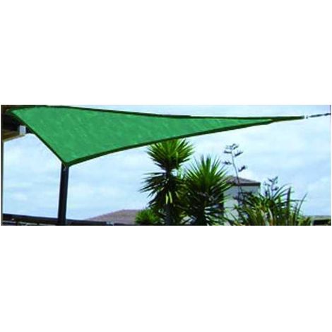 Red de sombrilla Blinky Emily Verde Triangular de 3x3x3 metros