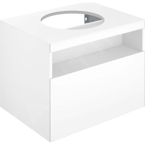 KEUCO STAGELINE Meuble sous-lavabo pour vasques à poser, 1 tiroir (1/5)