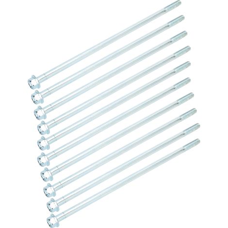 10 vis à bride hexagonale longue pour moteur, générateur, rotor et stator, pièces de rechange M8x230 (1/5)