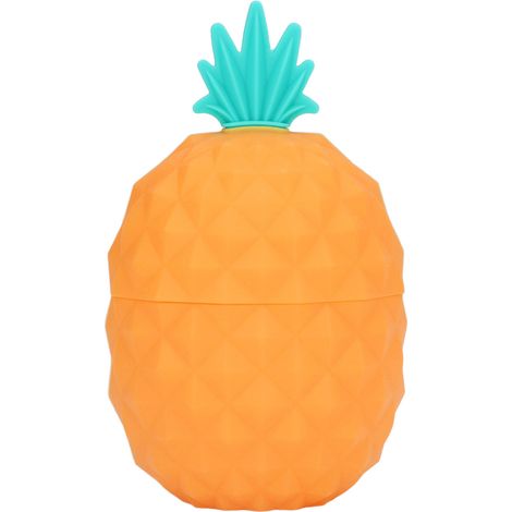 Moule à glaçons en silicone orange pour rouleau de massage facial glacé, outil de soin beauté peau, style ananas (1/5)
