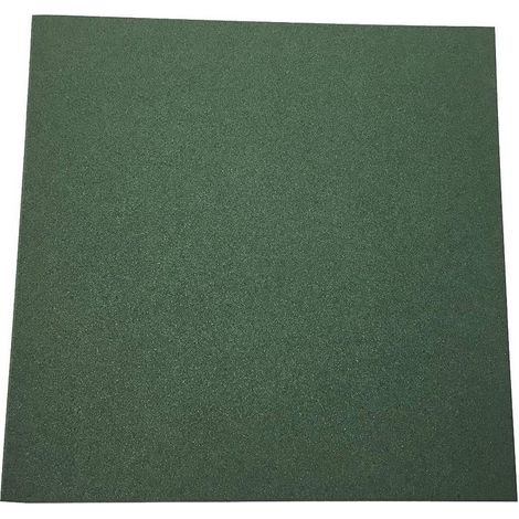 Loseta de Caucho Verde - 20 mm 50x50