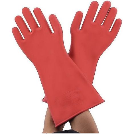 Gants Isolants Haute Tension - 12 KV - Pour Travaux Électriques - Par Paire (1/5)
