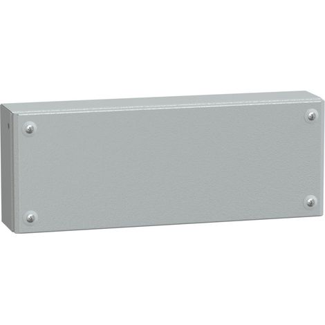 Spacial SBM - boite acier 150x400x80mm - couvercle plein - NSYSBM15408 (1/2)