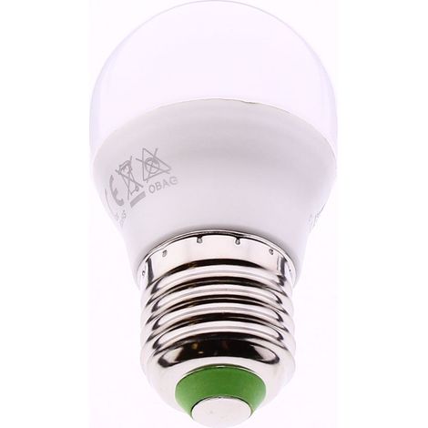 Bombilla LED Esférica (4W)  Rojo (1/2)